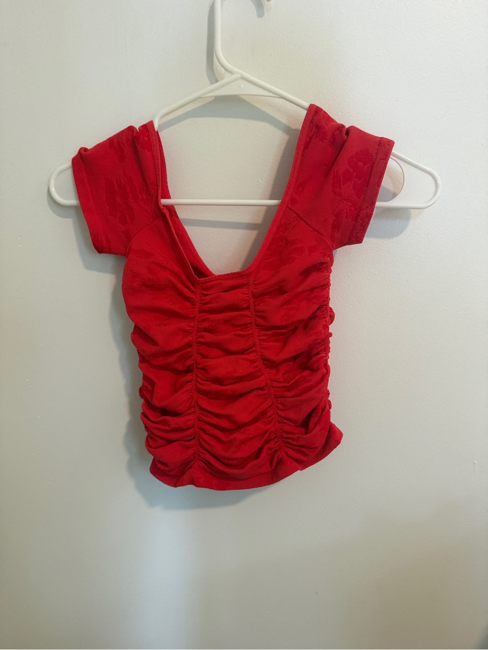 Free People Red Top